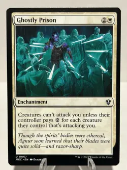 Ghostly Prison 67 U Commander: Murders at Karlov Manor NM MTG - Image 1