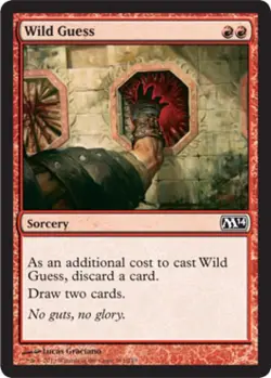 Wild Guess - Light Play MTG Magic 2014 Core Set - Image 1