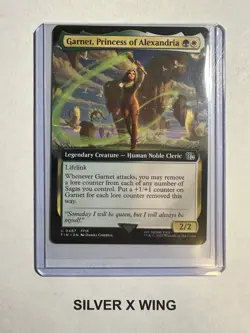 Garnet, Princess of Alexandria Extended Art x1, MTG, Final Fantasy, FIN, NM - Image 1