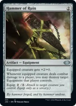 Hammer of Ruin - Near Mint MTG Jumpstart 2022 - Image 1