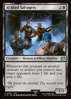 4x Al Bhed Salvagers-Magic the Gathering-MTG-Final Fantasy-Near Mint-4x - Image 1