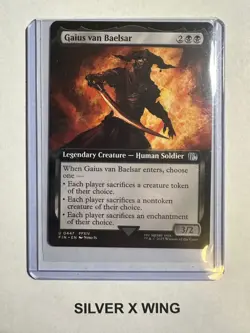Gaius van Baelsar Extended Art x1, MTG, Magic the Gathering, Final Fantasy, NM - Image 1
