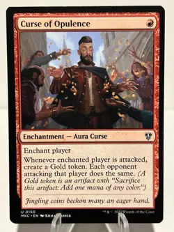 Curse of Opulence 150 U Commander: Murders at Karlov Manor NM MTG - Image 1