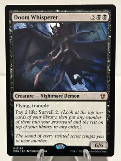 Doom Whisperer 128 M Commander: Murders at Karlov Manor NM MTG - Image 1