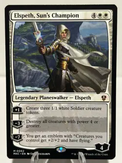 Elspeth, Sun's Champion 62 M Commander: Murders at Karlov Manor NM MTG - Image 1
