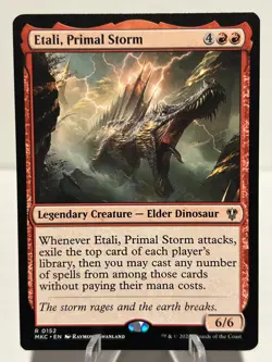 Etali, Primal Storm 152 R Commander: Murders at Karlov Manor NM MTG - Image 1