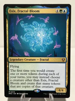 Esix, Fractal Bloom 210 M Commander: Murders at Karlov Manor NM MTG - Image 1