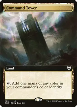 MTG Command Tower (Extended Art) - 705 / English / Near Mint - Image 1