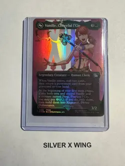 Vanille, Cheerful I'Cie Borderless Foil x1, MTG, Final Fantasy, FIN, NM - Image 1