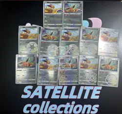 2025 Pokemon TCG Chinese Exclusive Gem Pack 2 CBB2C Eevee Evolution Set Holo NM - Image 1