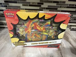 Pokemon TCG Ascended Heroes, Mega Emboar Ex Collection Box New Sealed - Image 1