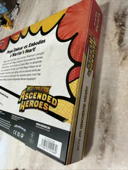 Pokemon TCG Ascended Heroes, Mega Emboar Ex Collection Box New Sealed - Image 4