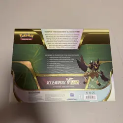 Pokemon TCG - Kleavor VSTAR Special Collection Box New/Factory Sealed - Image 3