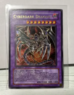YUGIOH CYBERDARK DRAGON CDIP-EN035 ULTRA 1ST ED NM - Image 1