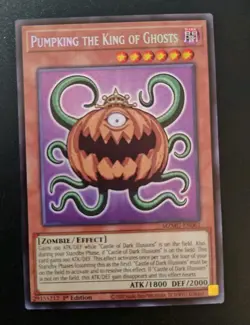 Near Mint Yugioh Pumpking the King of Ghosts Secret Rare MZMU-EN061 1st Edition - Image 1