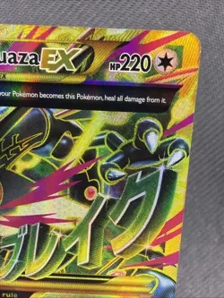 Pokemon TCG M Rayquaza EX Full Art Ultra Rare Ancient Origins Card 98/98 LP/MP - Image 3