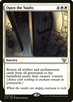 Open the Vaults Commander 2015 NM White Rare MAGIC THE GATHERING CARD ABUGames - Image 1