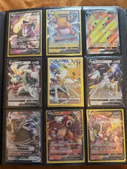 Pokemon TCG Brilliant Stars 24-Card Holo Lot V/VMAX/VSTAR Pikachu Raichu - Image 1
