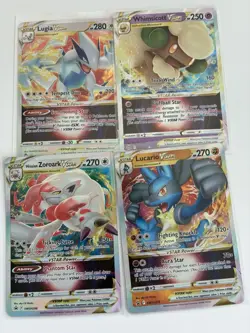 Pokemon TCG Cards (4) Vstar Holo Cards ALL NM - Image 1