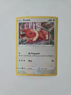 Eevee SWSH175 Black Star Promo Holo Pokemon TCG Card - Image 2