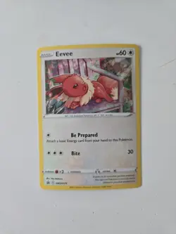 Eevee SWSH175 Black Star Promo Holo Pokemon TCG Card - Image 4