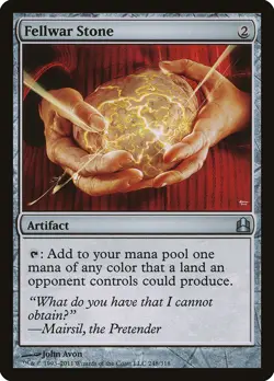 Fellwar Stone Commander NM Artifact Uncommon MAGIC THE GATHERING CARD ABUGames - Image 1