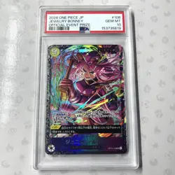 Jewelry Bonney OP13-108 PSA 10 Official Event Prize One Piece Card 2026 Japanese - Image 1