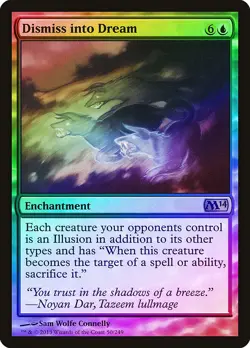 Dismiss into Dream FOIL Magic 2014 / M14 PLD Blue Rare MAGIC CARD ABUGames - Image 1