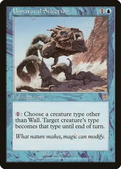 Unnatural Selection Apocalypse NM Blue Rare MAGIC THE GATHERING CARD ABUGames - Image 1