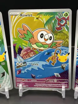 Pokemon First Partner Illustration Collection Gen 7 Full Set Alola- 3 Cards - Image 3