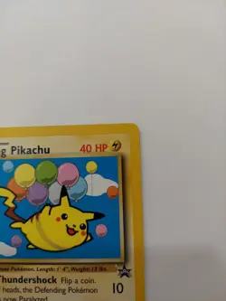 Flying Pikachu Promo #25 Pokemon TCG WOTC Black Star Vintage 2001 Rare Card - LP - Image 3