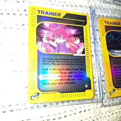 POKEMON CARDS X 4 TRAINERS RH & NH LP E READR AQUAPOLIS 2002 #133 #137 #139 #140 - Image 2