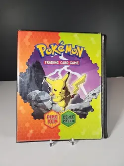 2004 Pokemon Ultra Pro Card Album EX Fire Red Leaf Green Binder Thunder Pikachu - Image 1