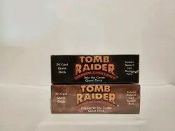 Vintage Lot of 1999 Tomb Raider Collectable Card Game Sealed - Image 4