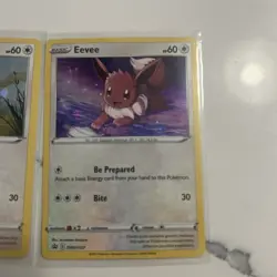 Eevee SWSH095,127, and 175 SWSH: Sword & Shield Promo Cards Holo - Image 4