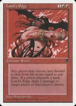 Land's Edge Chronicles NM Red Rare MAGIC THE GATHERING MTG CARD ABUGames - Image 1