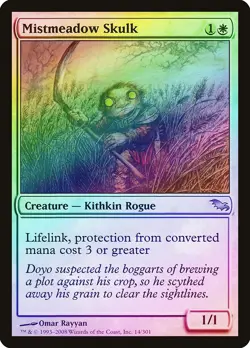 Mistmeadow Skulk FOIL Shadowmoor PLD White Uncommon MAGIC MTG CARD ABUGames - Image 1