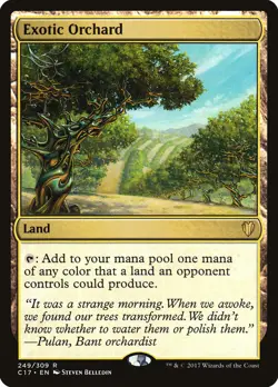 Exotic Orchard Commander 2017 NM Land Rare MAGIC THE GATHERING CARD ABUGames - Image 1