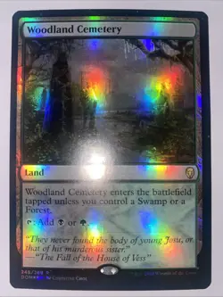 Woodland Cemetery Dominaria Foil - Image 1