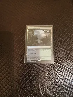 Woodland Cemetery - Foil DOM NM MTG - Image 1