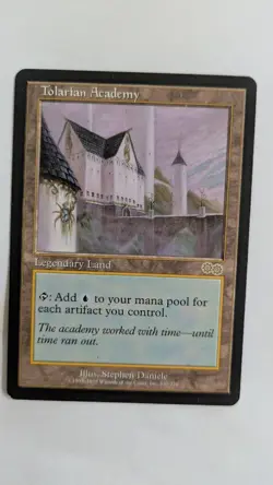 Tolarian Academy Urza's Saga MTG NM Free shipping with tracking 4 - Image 1