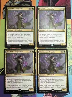 (x4) MTG Deathbloom Ritualist #208/287 Rare The Brothers' War (BRO) - Image 2