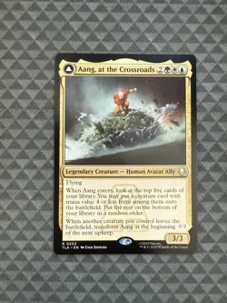 MTG Aang, at the Crossroads #0203 Rare Avatar: The Last Airbender (TLA) - Image 1
