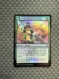 MTG Cracked Earth Technique #0135 Foil U Avatar: The Last Airbender: E-L (TLE) - Image 1
