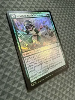 MTG Cracked Earth Technique #0135 Foil U Avatar: The Last Airbender: E-L (TLE) - Image 2
