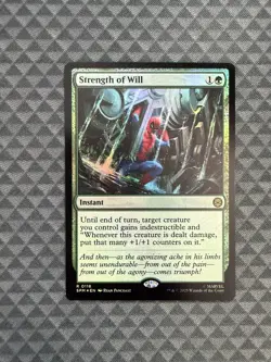 MTG Strength of Will #0118 Foil Rare Marvel’s Spider-Man (SPM) - Image 1