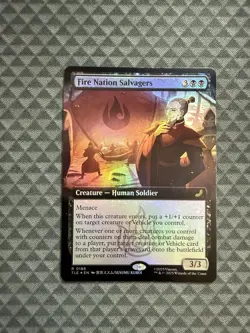 MTG Fire Nation Salvagers #0188 Foil Ex. R Avatar: The Last Airbender: E-L (TLE) - Image 1