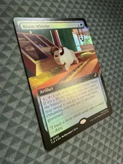MTG Bison Whistle #0202 Foil Ext. Art Rare Avatar: The Last Airbender: E-L (TLE) - Image 2