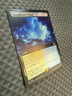 MTG Vineglimmer Snarl #1123 Surge Foil Extended Art Rare UB: Doctor Who (WHO) - Image 2