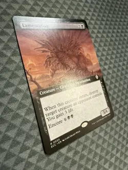 MTG Lamentation #0030 Extended Art Rare Commander: Lorwyn Eclipsed (ECC) - Image 2
